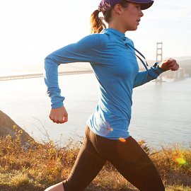 Sports bras are vital for female runners